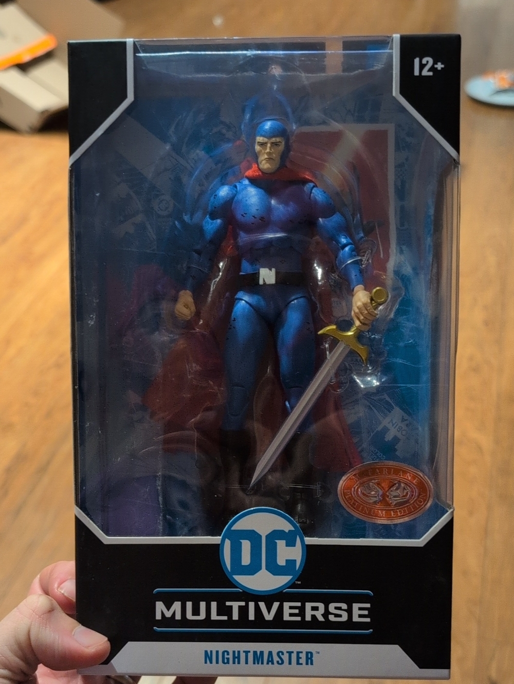 Nightmaster Action Figure - Blue and Red